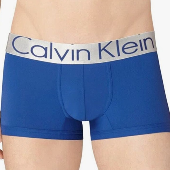 Calvin Klein Steel Micro Low Rise Trunks 3 pack - Picture 3 of 5